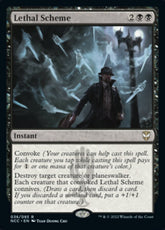 Esquema Letal / Lethal Scheme - Magic: The Gathering - MoxLand